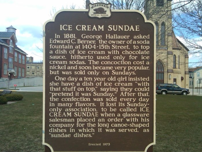 inventing the ice cream sundae