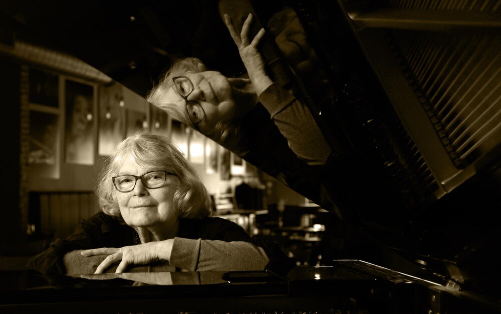 Jazz pianist Joan Wildman + Dean Robbins